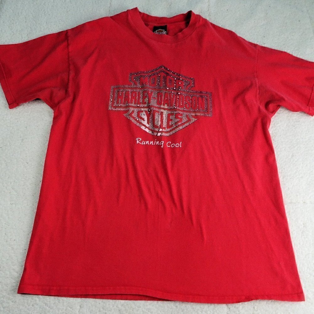 Harley Davidson Las Vegas NV Red Running Cool XL